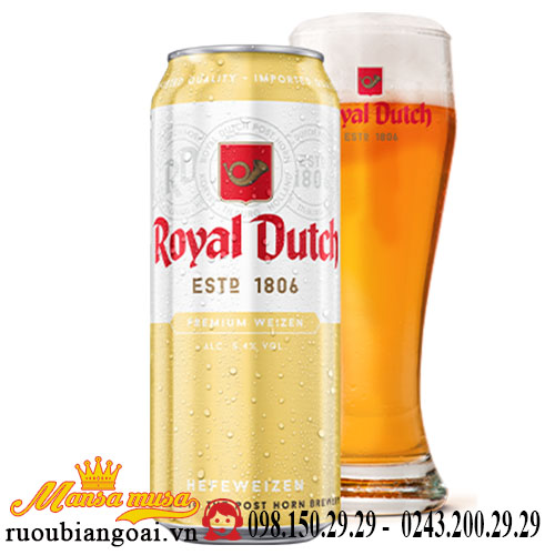 Bia Royal Dutch Gold Premium 500ml - Chi Nhánh - Công Ty Cổ Phần Thương Mại Quốc Tế An Phú Group